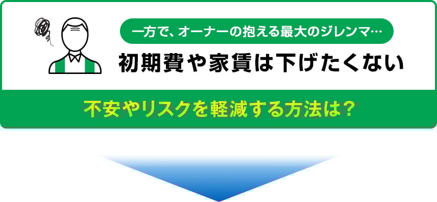 不安やリスクを軽減する方法は？